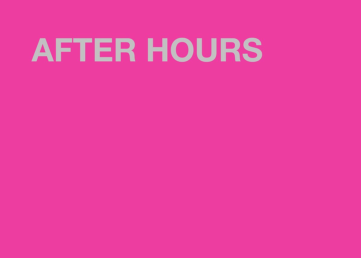 AFTER HOURS mit Sarah Berger