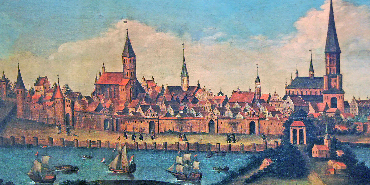 Christian Johann Gottlieb Giese, Ansicht von Greifswald (1552)
