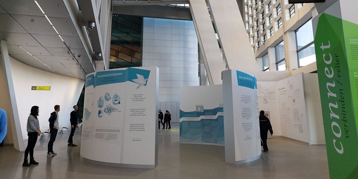 Foyer der Europäischen Zentralbank