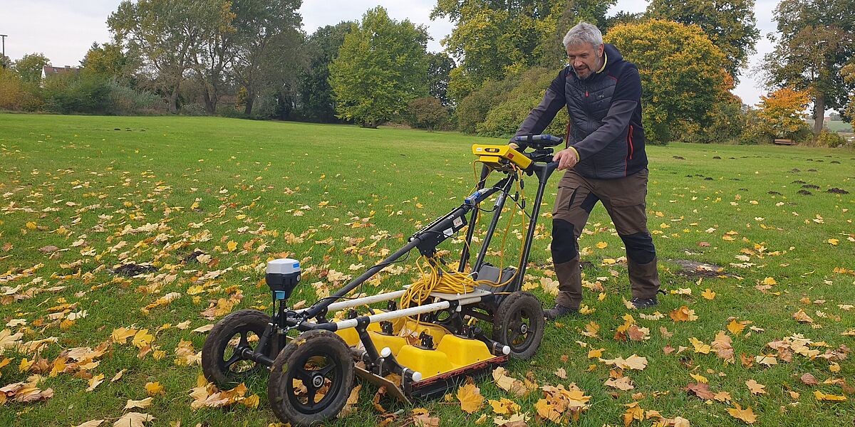 Erste Radar-Testmessungen in Putbus und Broock