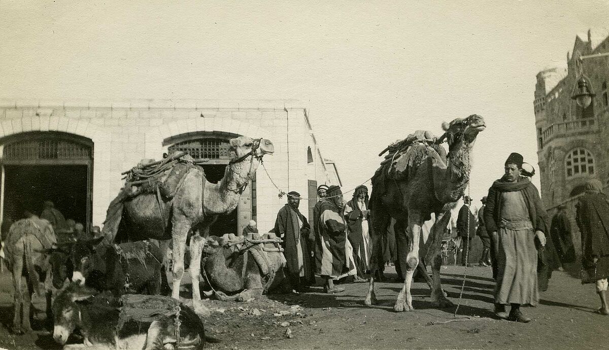 Heinrich Seeger: Jerusalem, Damaskutor // Damascus Gate (© Dalman-Institut Greifswald)