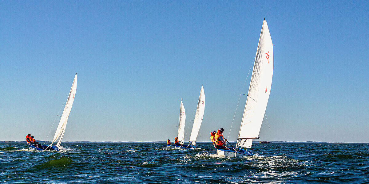 Segelkurs des Hochschulsports, © Magnus Schult, 2018