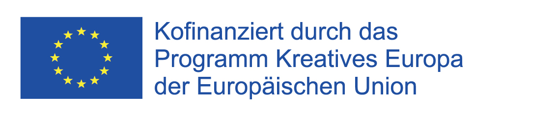 Logo zur Finanzierung durch Creative Europe