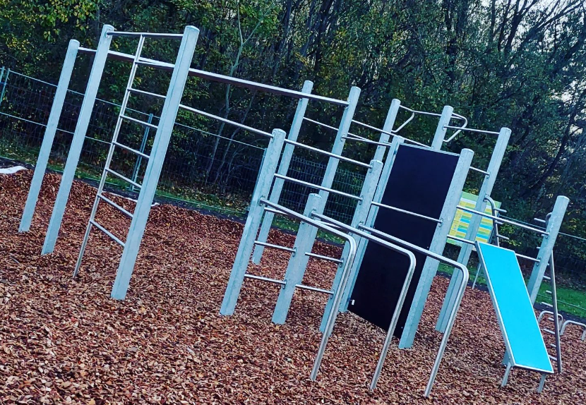 Unsere Calisthenics-Anlage im Strandbad Eldena