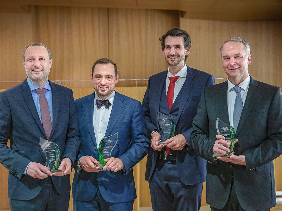 Bild Die Gewinner des Eugen Münch-Preises 2019, Foto: Sylvia Willax