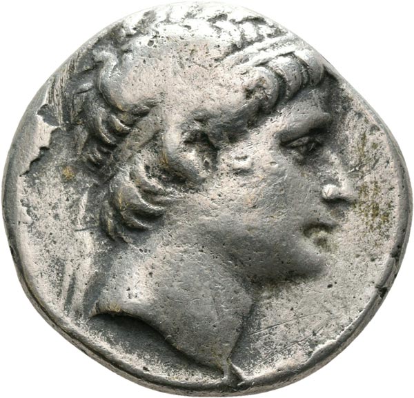 Tetradrachme, Münze der Seleukidenzeit, 3. Jahrhundert vor unserer Zeitrechnung (Bild: Dalman-Sammlung Greifswald)